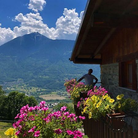 Agriturismo Cavria Castione Andevenno Bagian luar foto